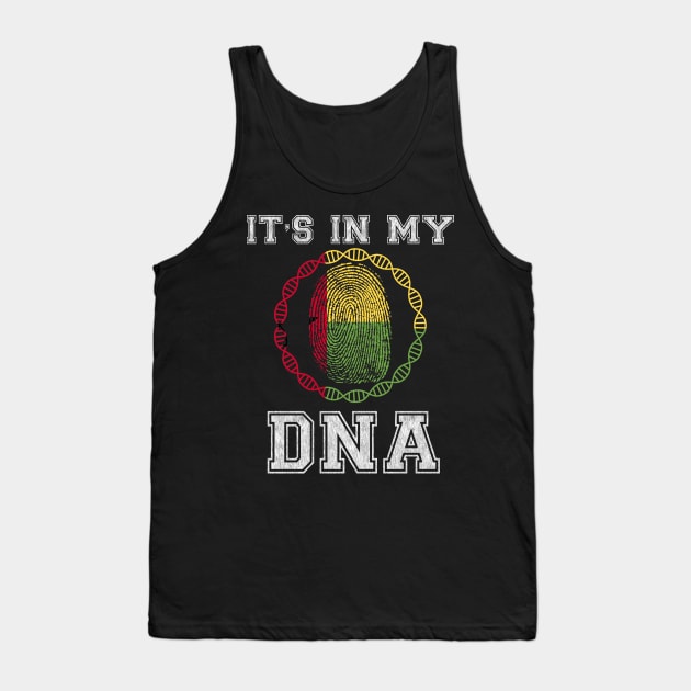 Guinea Bissau  It's In My DNA - Gift for Bissau-Guinean From Guinea Bissau Tank Top by Country Flags
